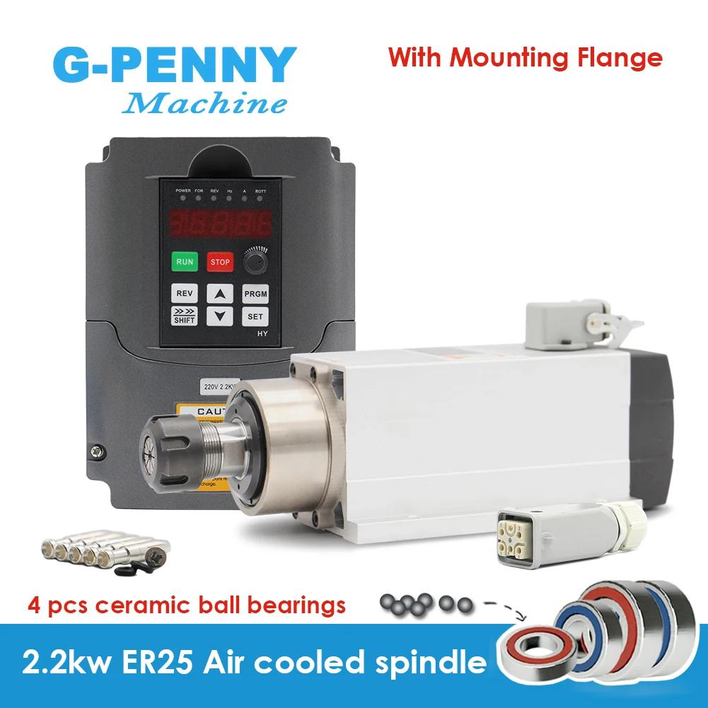 G-Penny  ɵ, ÷  2.2kw HY ι VFD    , 220v, 380v, ER25, 4  